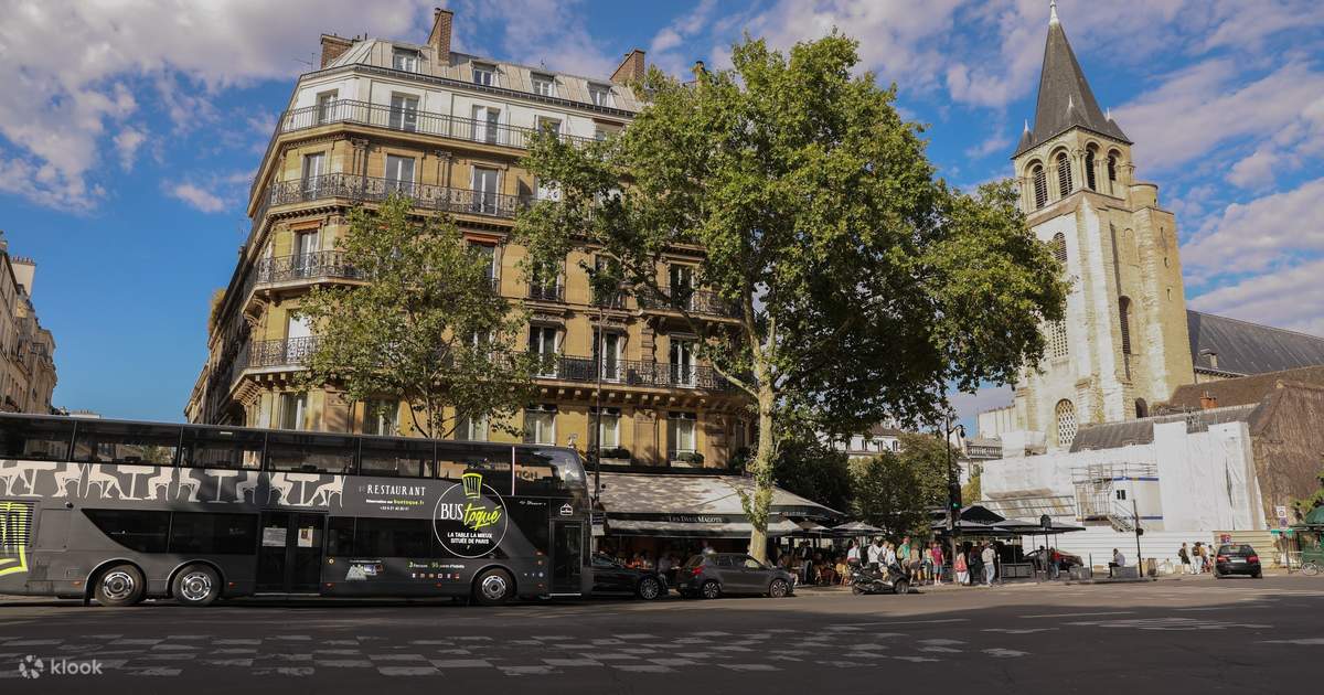 Pengalaman Bersantap dan Tamasya Bus Saint-Germain 1920 di Paris